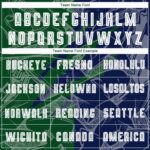 Benutzerdefinierte Graffiti Muster Grün-Navy Scratch Sublimation Fußball Uniform Trikot – Bild 5
